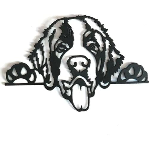 2021 New Tired Puppy Metal Cutting Dies Stencil Scrapbooking DIY Album Stamp Paper Card