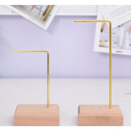 Jewelry Stand Pendant Earrings Organizer Storage Tray Showcase Display Jewelry Holder with Detachable Stand