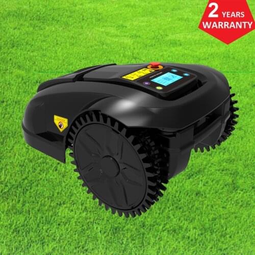 Smartphone APP Contorl Cheap Robot Lawn Mower E1800 Garden Tool Robot Mower With 4.4AH Li-ion Battery