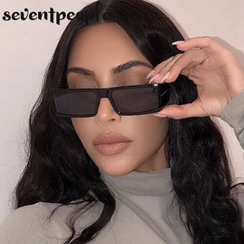 Square Sunglasses Women Men 2021 Luxury Brand Trendy Rectangle Sun Glasses For Female Four Lenses Retro Eyewear Очки От Солнца