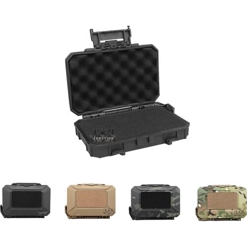 Tactical MOLLE Waterproof Dust Proof Comms Case Critical Gear Tool Storage Box For On-Body Navigation Communication