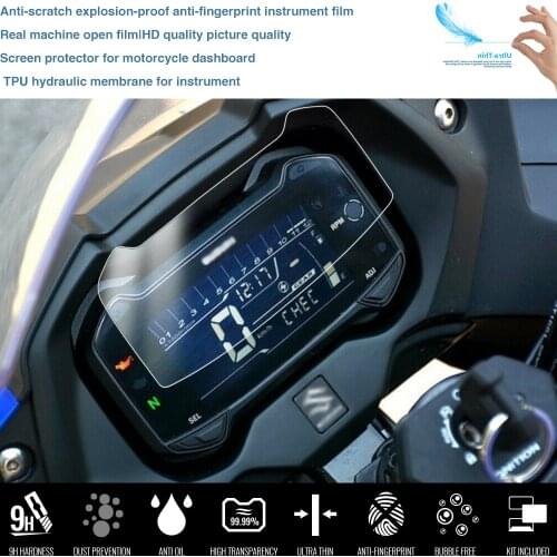 Motorcycle Cluster Scratch Protection Film Screen Protector For Suzuki GSX250R DL 250 V-Strom VStrom250 Adventure