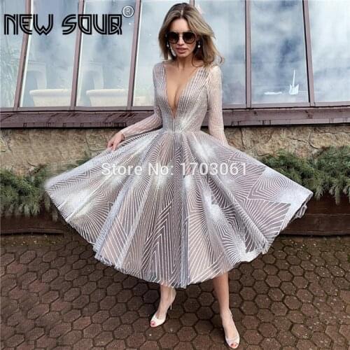 New Vintage 2020 White Browm Evening Dresses Dubai Turkish Arabic Aibye Long Sleeves Party Gowns Abendkleider Mermaid Prom Dress