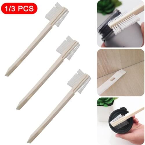 1/3Pcs Cleaning Brush Dual-Headed Multi Function Window Groove Keyboard Dust Cleaning Tool Household Practical Gadgets Scraper