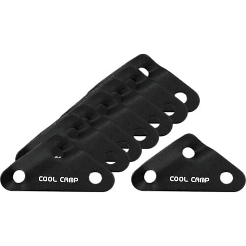 8x Aluminium Alloy Guyline Cord Adjusters Guide Tensioner for Tent Camping Hiking Outdoor Activity