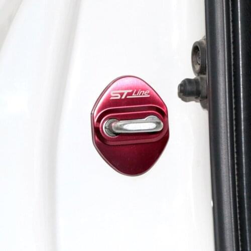 Car Door Lock Buckle cover car accessories interior protector Buckle For Ford Focus 2020-2021 Vignale stline