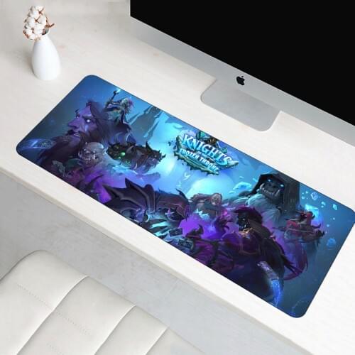 Warcraft III 70x30cm XL Gaming Mouse pad Frozen Throne Speed Professional Laptop Notebook mat Large Locking Edge Mousepad