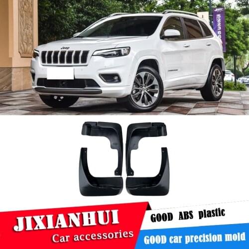 For Cherokee 2019-2020 Mudflaps Splash Guards Front With color and rear Mud Flap Mudguards Fender Modified special