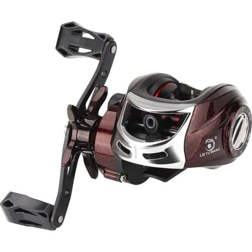 Dual Brake System 15+1BB High Speed Ratio 7.2:1 Fishing Reel for Saltwater Fishing Wheel 5.5kg Drag Power Baitcasting Reel