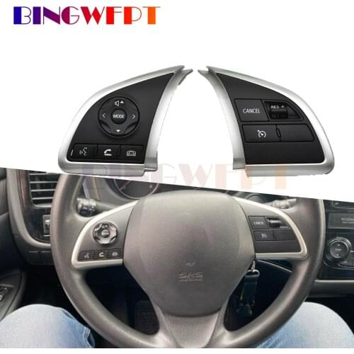 Steering Wheel Audio Volume Bluetooth Cruise Control Switch Button For Mitsubishi Outlander 2013 2014 2015 Mirage 2014 2015