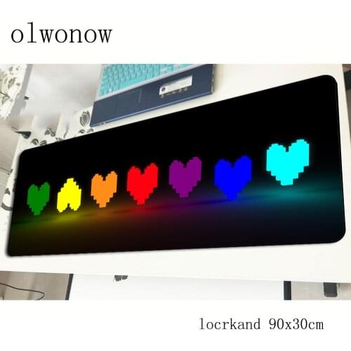 Undertale mouse pad 900x300x3mm Popular mousepads best gaming mousepad gamer best seller personalized mouse pads keyboard pc pad