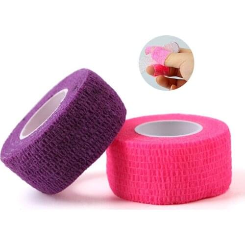 5Pcs Nail Art Protection Bandage Gel Polish Removal Self-adhesive Adhesive Tape Skin Care Manicure Tools Finger Wrap 2.5cm