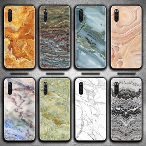 Marble Crack Matte Phone Case for Xiaomi Mi Note 10 Lite Mi 9T Pro xiaomi 10 CC9 9SE