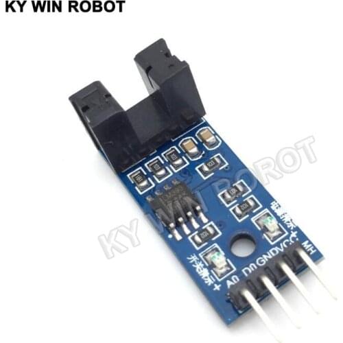 1PCS Slot Type IR Optocoupler Speed Sensor Module LM393 For Arduino Groove Coupler Sensor 3.3V-5V Connect Relay Buzzer Module