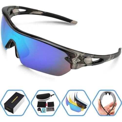 2019 Polarized Cycling Sports Sunglasses Goggles for Men Women Cycling Running Fishing Golf Bike Riding Eyewear UV400 8 Colors