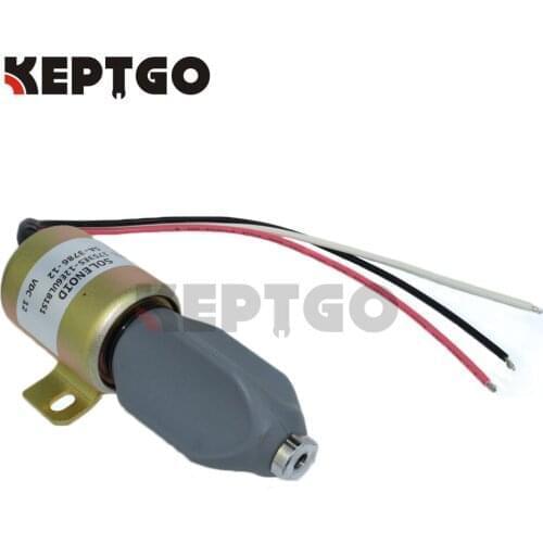 New Solenoid For 91-05 Kubota Diesel 21HP Grasshopper 721D2 Mower SA-3786-12 12V