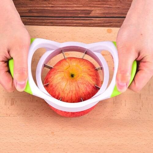 Cut apple corer stainless steel fruit slicer household coring device divider cutter cut apple artifact