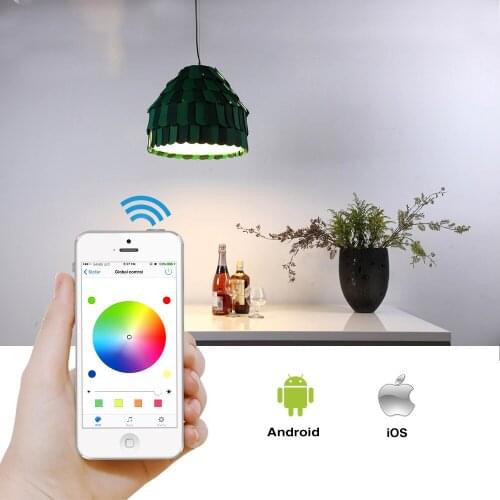 SANSI 800LM 10W WIFi LED Bulb E26 E27 Ceramic RGBW Smart LED Bulb Light for Sale