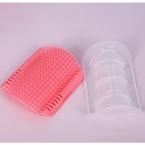 Random Color Cat Brush Corner Cat Massage Self Groomer Comb Brush Cat Rubs the Face with a Tickling Comb Cat Product