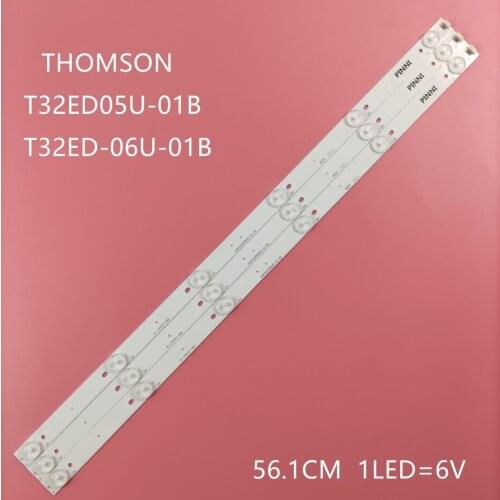 LED Backlight strip6 Lamp For THOMSON 32ED05U-01B T32ED-06U-01B M3202BA-R3A0D 4C-LB320T-HQ2 32RTB32M06A0