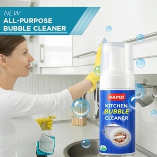 1pcs New Style Kitchen Cleaning Foam Cleaner Rust Cleaner Cleaning Cleaning Wash Spray Bubble Bubble Grease Ionic Household X5Y5