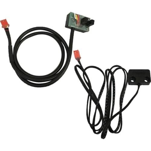 2 Pcs Treadmill Speed Sensor Cable Light Sensor Tachometer Magnetic Induction Speed Sensor, 3 Pin & 2 Pin