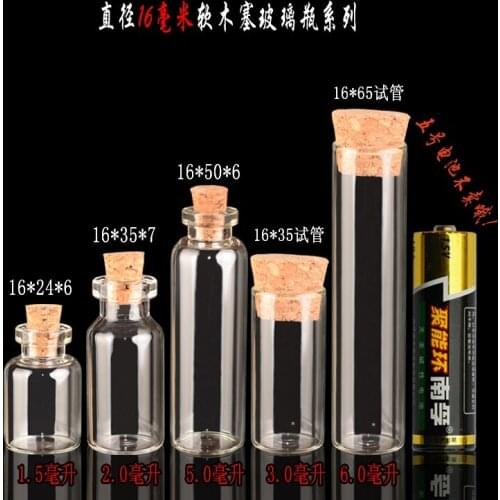 306 X Mini Transparent Glass Bottles with Cork Stopper Empty Spice Bottles Jars DIY Wishing Candy Ornaments Crafts Vials
