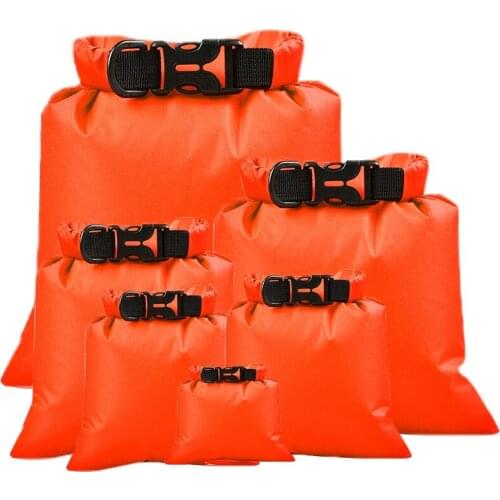 6pcs 1.5 / 2.5 / 3 / 3.5 / 5 / 8L Outdoor Waterproof Bag For Swimming