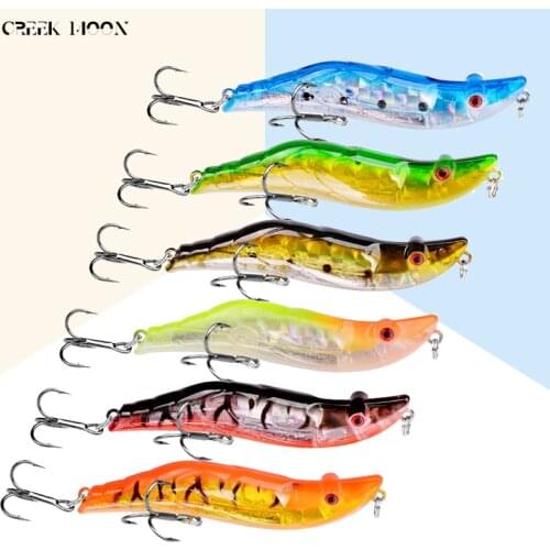 8cm 15g Topwater Vobler 3D Eyes Fishing Lure Pencil Bait Fishing Decoys Wobblers for Fish Crankbait 6# Hook Casting Hard Bait