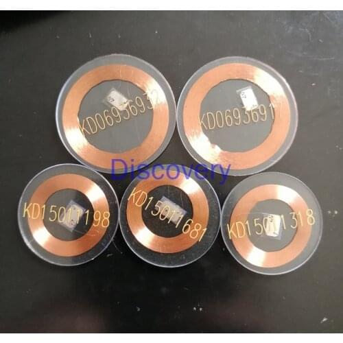 AGV Car Landmark Card Site Label Transparent RFID Coin Card Jiashun Casun Round Card 30 25
