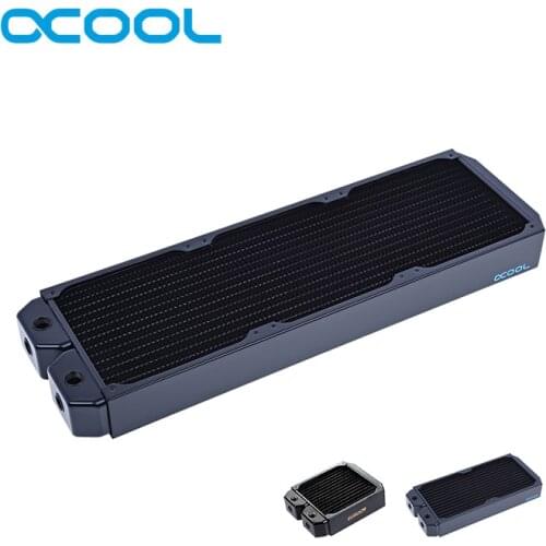 Alphacool XT45 Copper Radiator 140mm,280mm,420mm,560mm 45mm Thick Computer Water Cooling Build Cooler Master For 14cm Fan