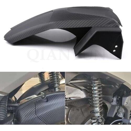 Black Plastic Motorcycle Rear Wheel for fender Splash Guard Rear Wheel Cover Splash Guard Mudguard for Yamaha Nmax 155 all year