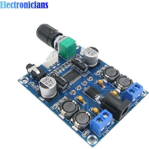 XH-M312 TPA3118D2 TPA3118 Digital Dual Channel Audio Amplifier Board Module 45W*2 Low Power For 4-8ohm Speaker Amp DIY