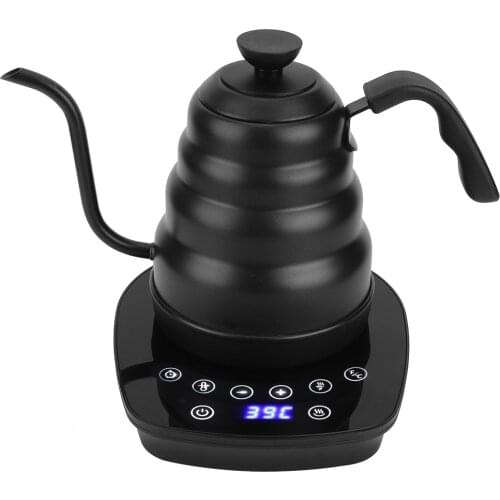1.2L Gooseneck Electric Kettle Adjustable Temperature Water Boiling Teapot Fast Heating Thermal Kettles Espresso Coffee Tea Pot