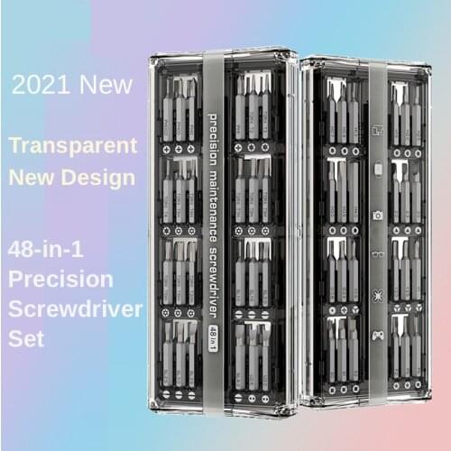 DP 2021 new 48 in 1 screwdriver set mobile phone disassembly repair tool computer screwdriver multi-function precision