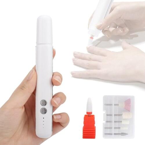 Electric Nail Drill Machine Pedicure Manicure Drill Set Electric Nail Filing Mill Cutter for Manicure Nail File Pedicure Tools