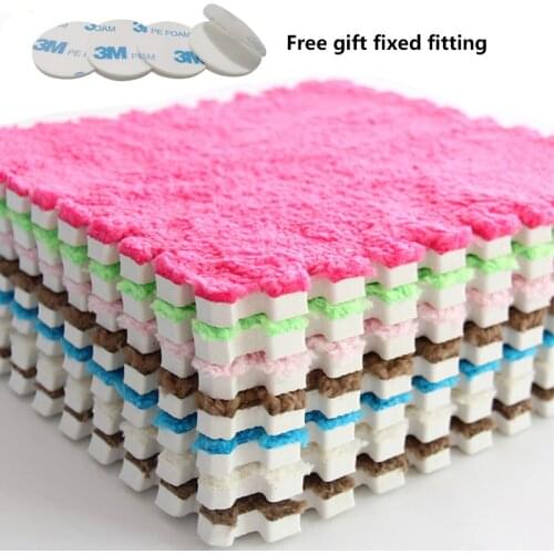 EVA Carpet Living Room Bedroom Children Kids Baby Soft Floor Area Rug Magic Patchwork Jigsaw Splice Heads Climbing Baby Play Mat