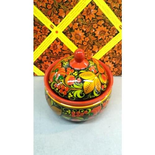 ХОХЛОМСКАЯ РОСПИСЬ Tea Utensils