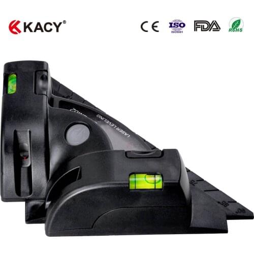 Kacy 1pc Measuring Tools 90 degree Vertical Horizontal Line Laser Level Projection