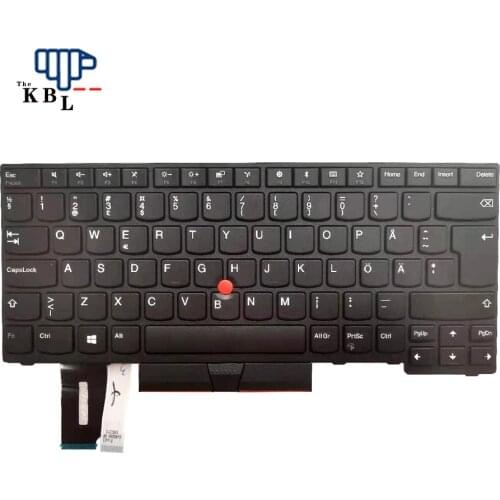 New Sweden Language For Lenovo ThinkPad X280 X285 X390 X395 Black Laptop Keyboard SG-90740-2SA SN5371 PK131661A33 11PTDH2302