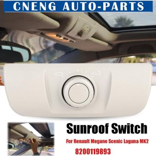 Car Sunroof Switch Button for RENAULT Megane 2 Scenic 2 Laguna 2 8200119893 Car Accessories