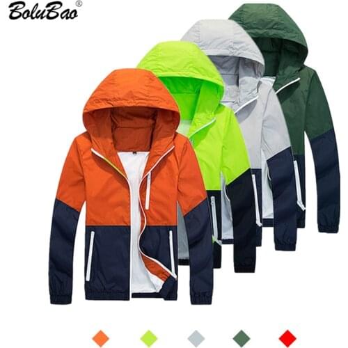 BOLUBAO Fashion Brand Mens Jacket Autumn Men Casual Stand Jackets Windbreaker Coats Male Fashion Jackets Outerwear Coat