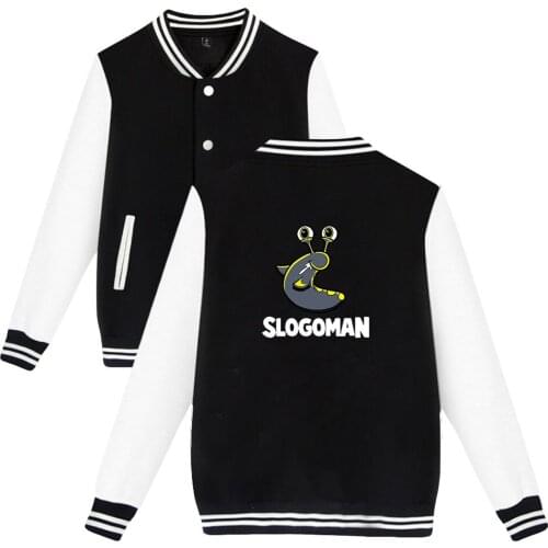 Slogo Fashion Prints Baseball Jackets Women/Men Long Sleeve Jacket Hot Sale Harajuku Casual Streetwear Clothes