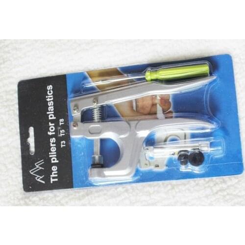 DIY fashion Pliers for baby cloth T5 press plastic tool NEW Stud Cloth Diaper KAM Button Fastener Snap Pliers