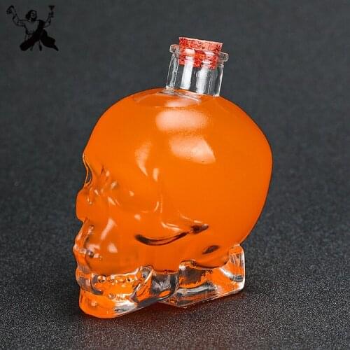 400ml Glass Spray Bitter Dropper Bottle Scrub skull bitter bottle of bitter medicine dropper BITTER BOTTLE WINE BOTTL Bar Tool
