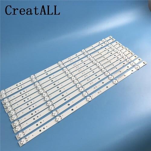 LED backlight strip 5 lamp for LG Innotek 49inch TV Panasonic TX-49DS500B TX-49DS500E TZLP151KHAB6 TZLP151KHAB1 TX-49DS500B