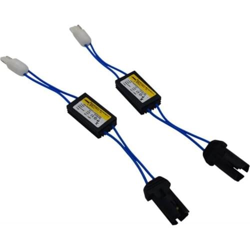 Decoder LED 501 T10 Error Load Resistor 90LM Hot! SH2 Car Light Accessories Car Lights 2pcs 12V Warning Canceller
