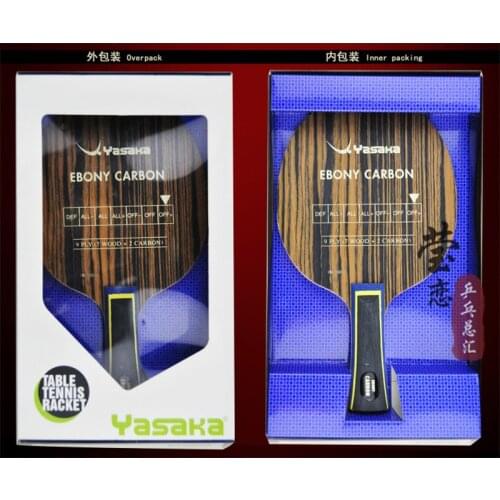 Yasaka Ebony Carbon table tennis blade fast attack carbon table tennis racket ping pong racket