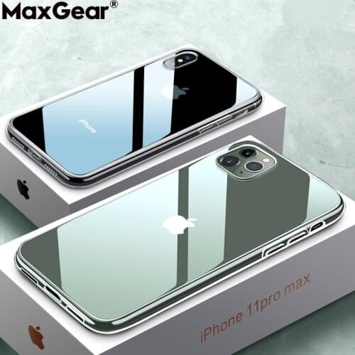 Ultra-Thin Transparent Case For iPhone 11 12 Pro Max XS X XR 6 6S 7 8 Plus SE 2 Soft TPU Silicone Slim Cover Clear Crystal Coque
