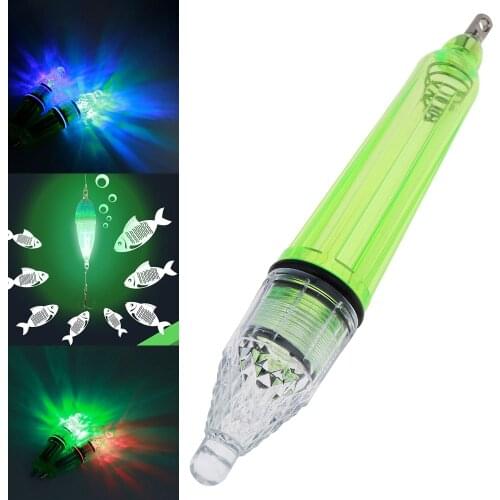 Colorful LED Underwater Night Fishing Light Lure for Attracting Bait and Fish Effective For Up To Deep Water